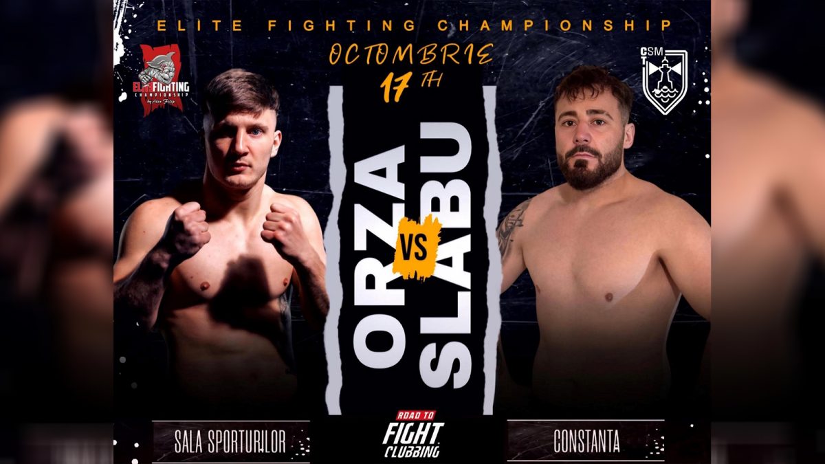 Se anunță meci cu scântei în ring! Ieșeanul Bogdan Slabu luptă în main event la Elite Fighting Championship, de la Constanța