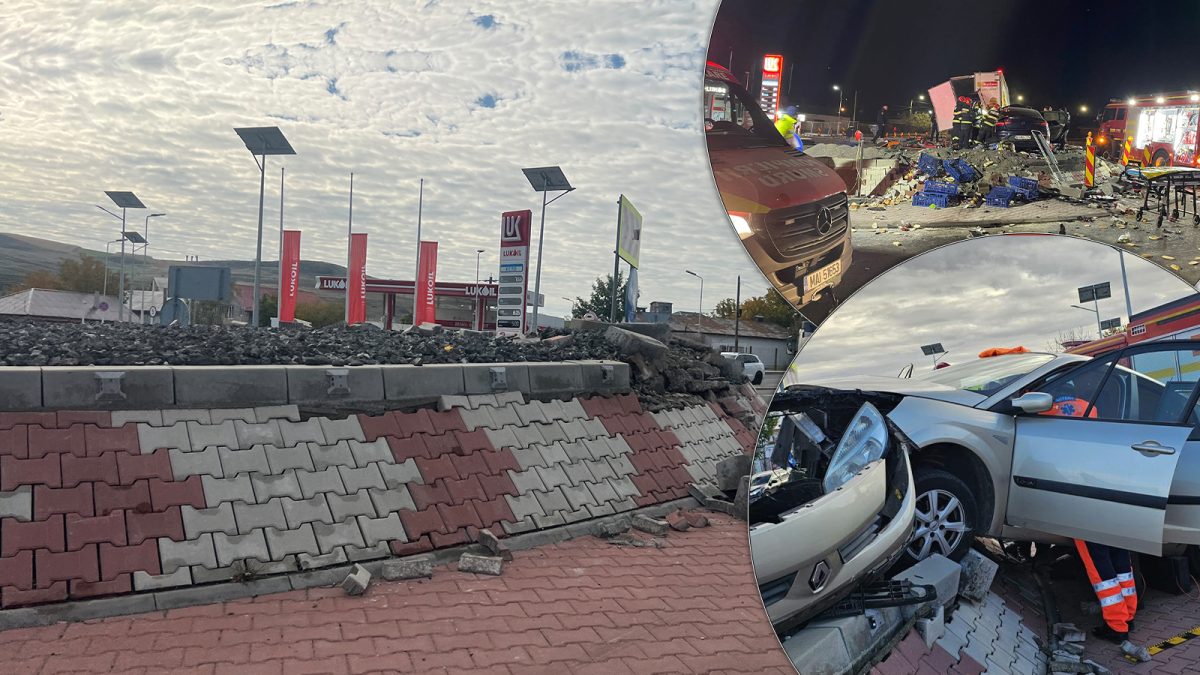 Acesta este sensul giratoriu al morții de la Iași. După ce instructorul de fitness Lucian Liciu a omorât o fetiță când a intrat în plin în rond, un alt bărbat a comis un accident asemănător