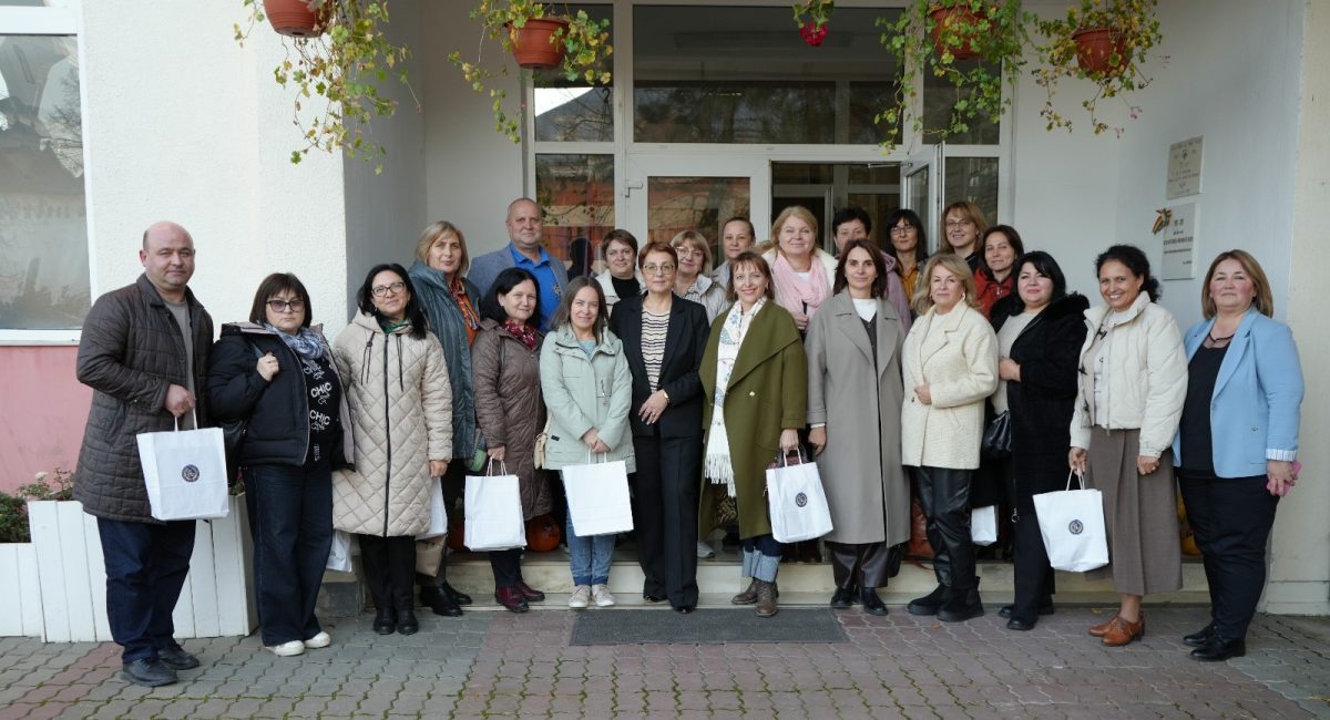 Delegația de directori din Republica Moldova, în vizită la Colegiul Tehnic C.F. „Unirea” Pașcani
