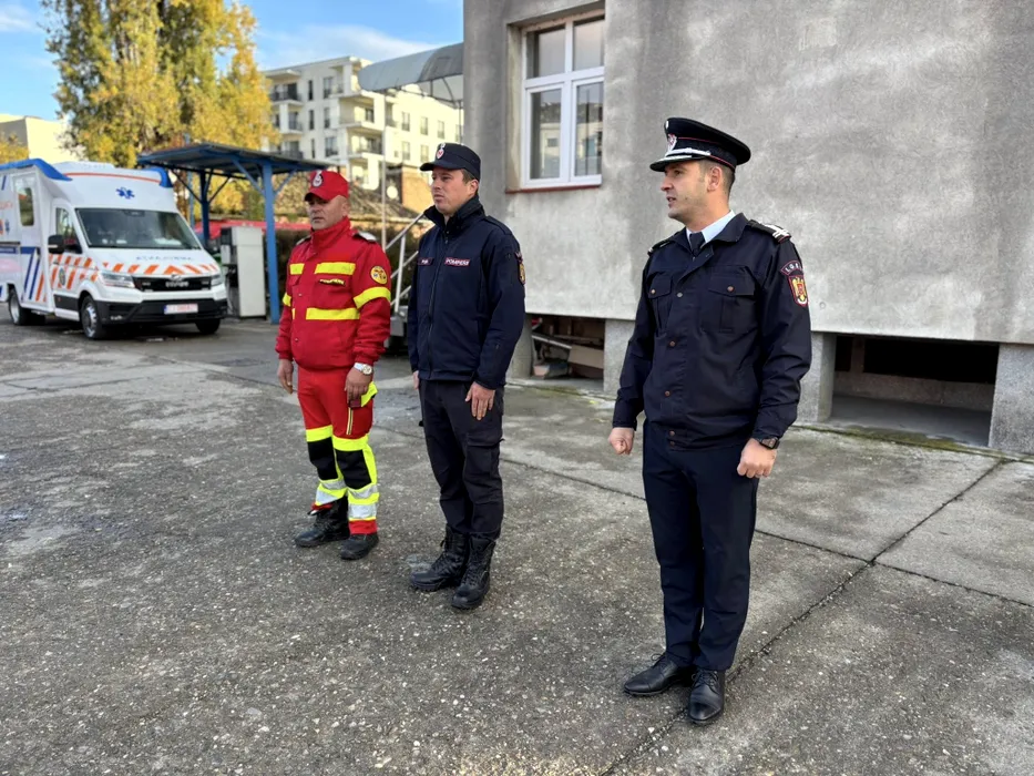 Erou în timpul liber: un pompier din Cluj-Napoca a salvat un bărbat aflat în stop cardio-respirator