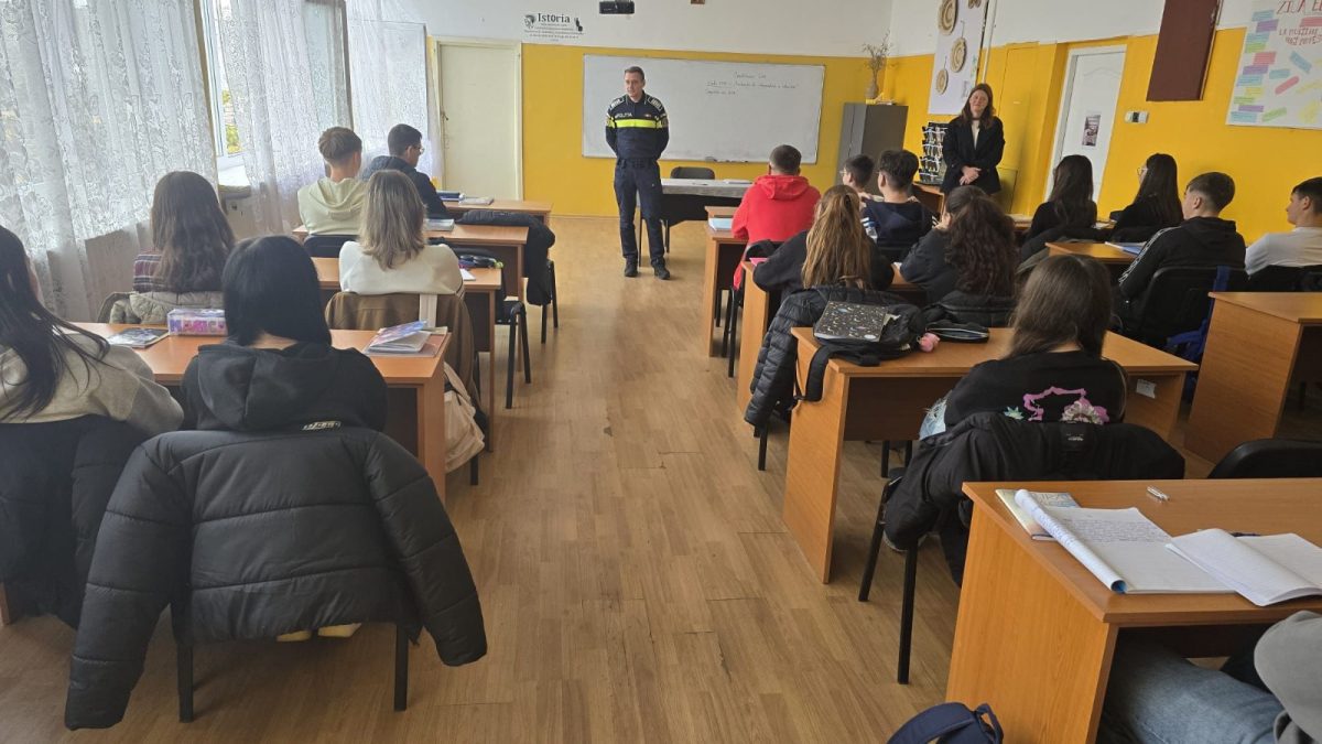 Acțiune de amploare a forțelor de ordine din Iași pentru siguranța elevilor și a personalului didactic