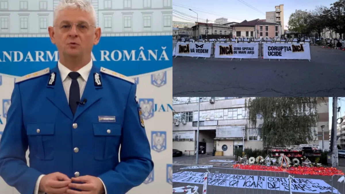 Șeful Jandarmeriei Române, prima reacție după amendarea cu 3.000 de lei a organizatorului marșului comemorativ de la Colectiv