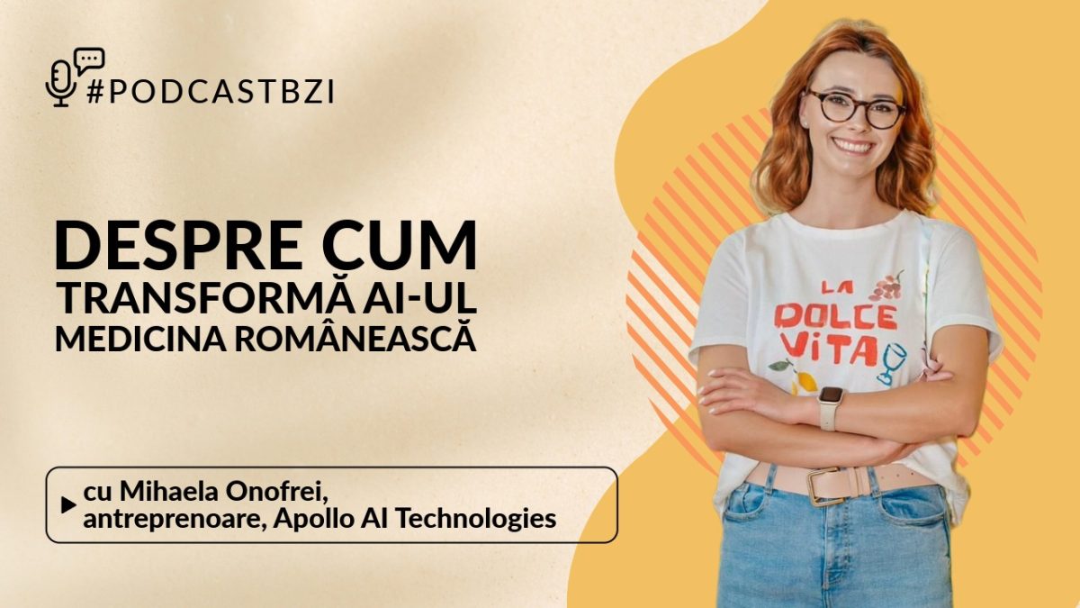 Mihaela Onofrei, antreprenoare, Apollo AI Technologies, despre cum transformă AI-ul medicina românească