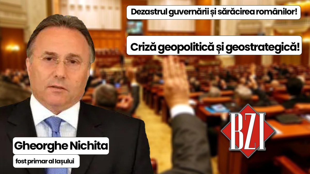 Ediție BZI LIVE alături de Gheorghe Nichita, fost primar al Iașului