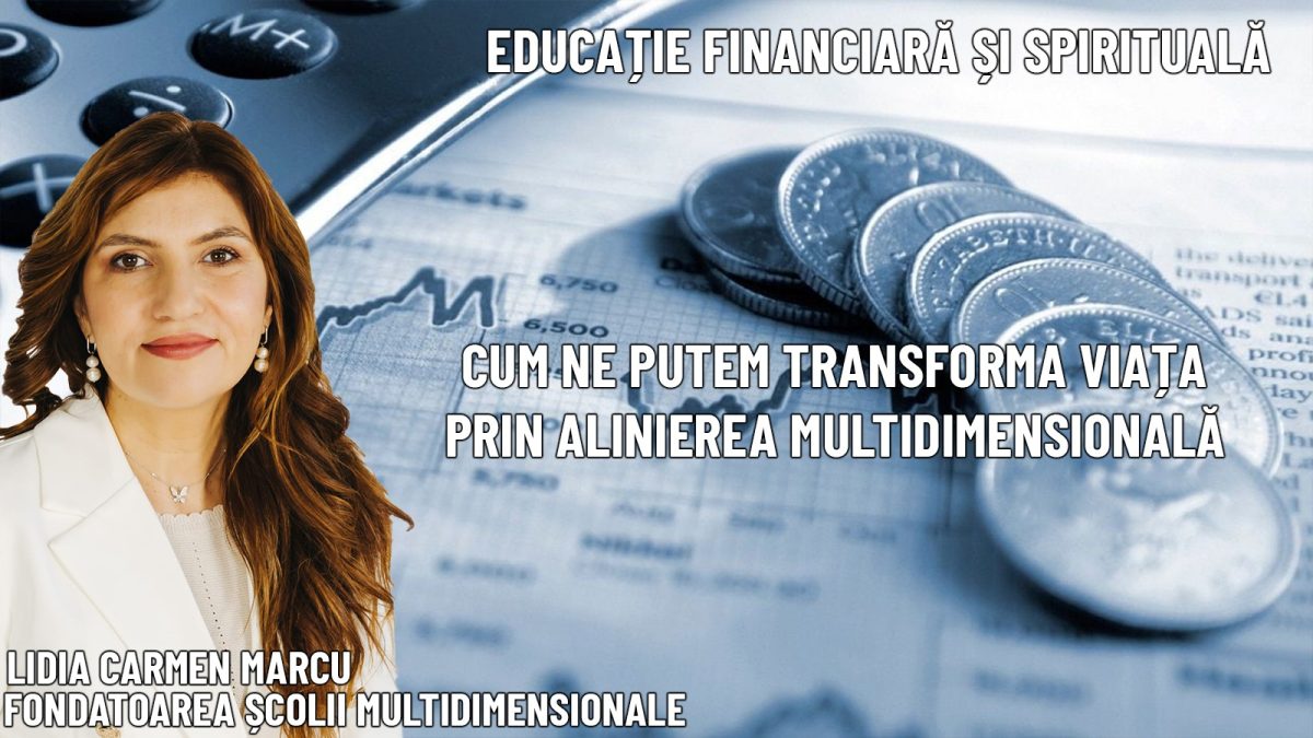 LIVE VIDEO – Cum ne putem transforma viața prin alinierea multidimensională, aflăm de la Lidia Carmen Marcu, fondatoarea Școlii Multidimensionale și creatoarea metodei de Aliniere Multidimensională, în cadrul emisiunii BZI LIVE