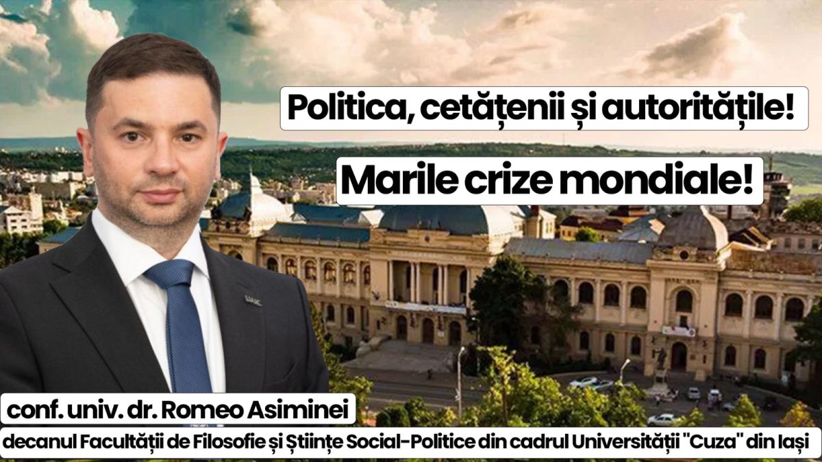 Emisiune-analiză BZI LIVE cu invitatul conf. univ. dr. Romeo Asiminei, decanul Facultății de Filosofie și Științe Social-Politice din cadrul Universității „Cuza” Iași