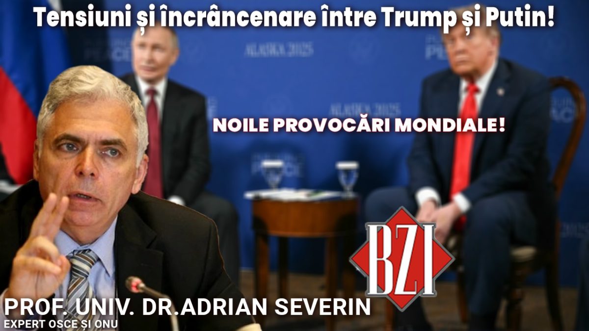 Analiză geopolitică și geostrategică BZI LIVE alături de prof. univ. dr. Adrian Severin, expert ONU și OSCE