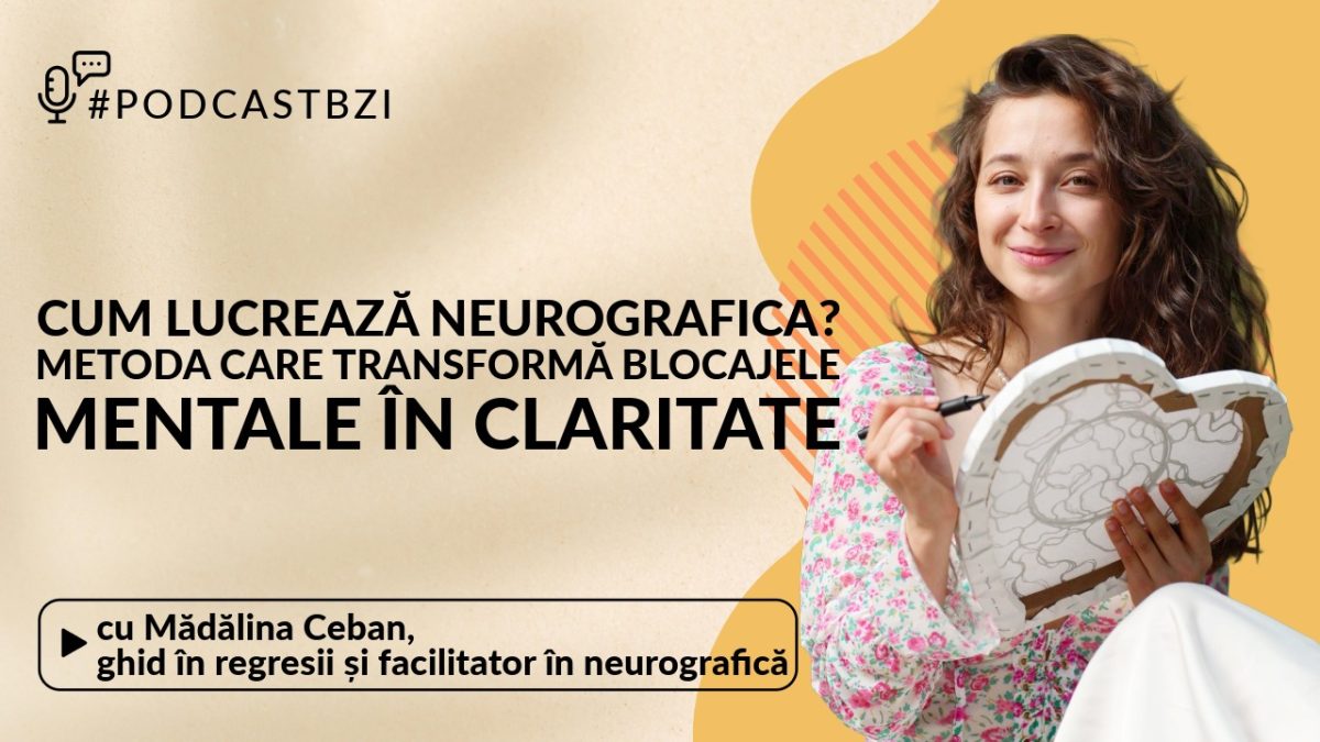 LIVE VIDEO – Mădălina Ceban, ghid în regresii și facilitator în neurografică, Cum lucrează Neurografica? Metoda care transformă blocajele mentale în claritate