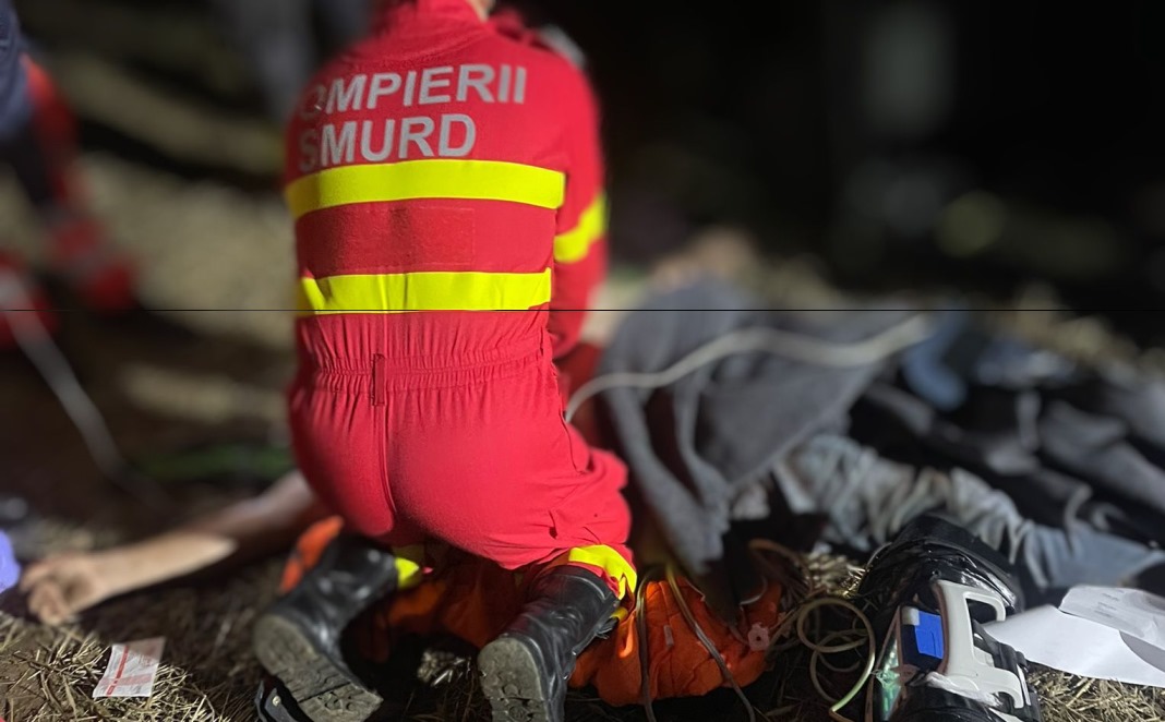 Accident rutier între localitățile Strunga și Buznea, județul Iași