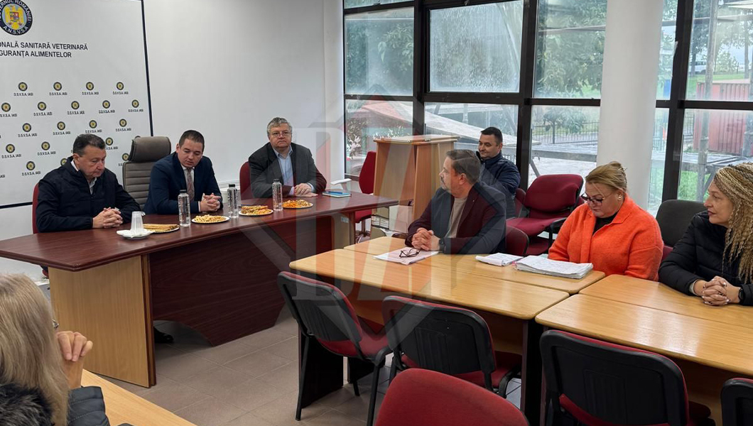 Președintele ANSVSA, dr. Alexandru Nicolae Bociu, vizită de lucru la Iași în contextul Zilelor orașului și al primului caz de „limbă albastră” confirmat în România