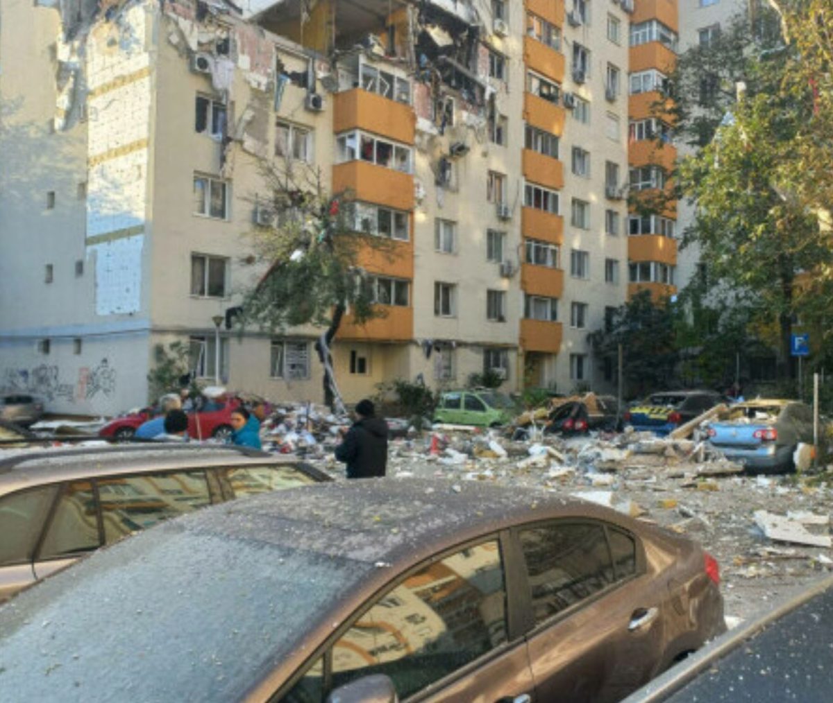 Alertă în zona exploziei blocului din Rahova: Sunt din nou scurgeri de gaze