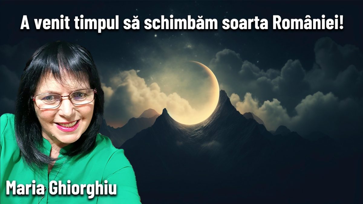 A venit timpul să schimbăm soarta României! Maria Ghiorghiu dezvăluie adevăruri neștiute doar la BZI LIVE