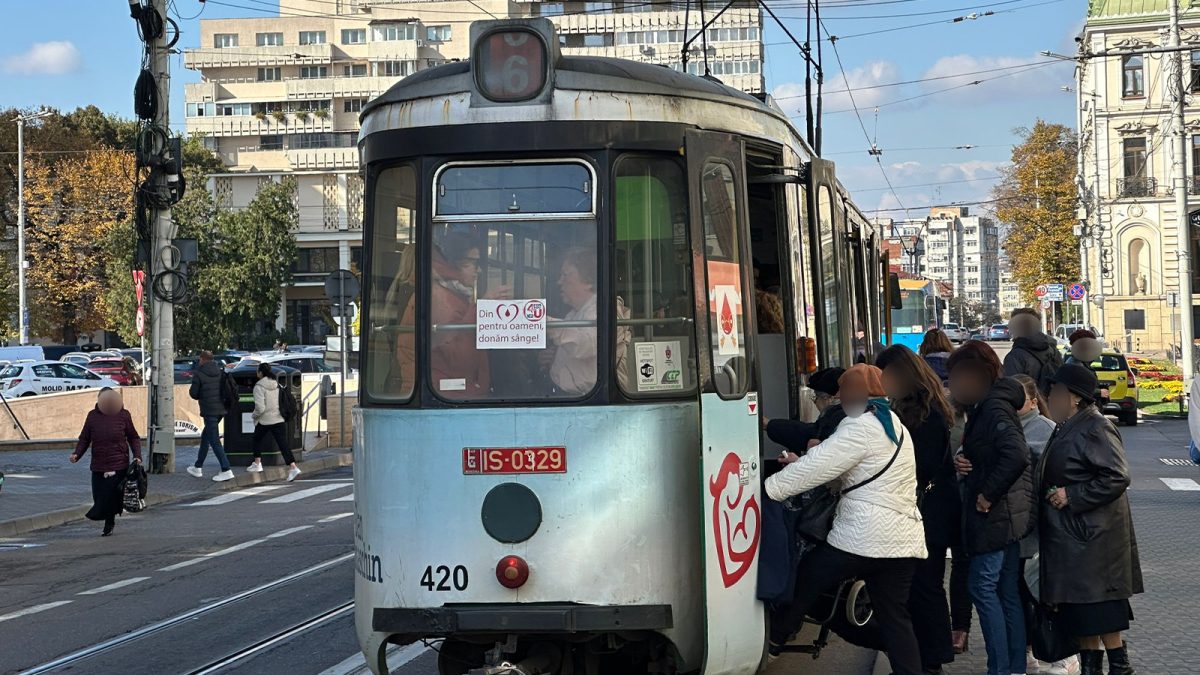 Atenție când vă urcați în tramvaiele din Iași cu aceste numere! Zilnic, sunt folosite de sute de călători, însă puțini știu la ce se expun