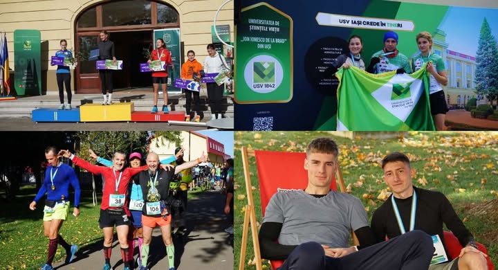 Mișcare și tinerețe! Universitatea pentru Științele Vieții „Ion Ionescu de la Brad” din Iași pe podium la competiția Run