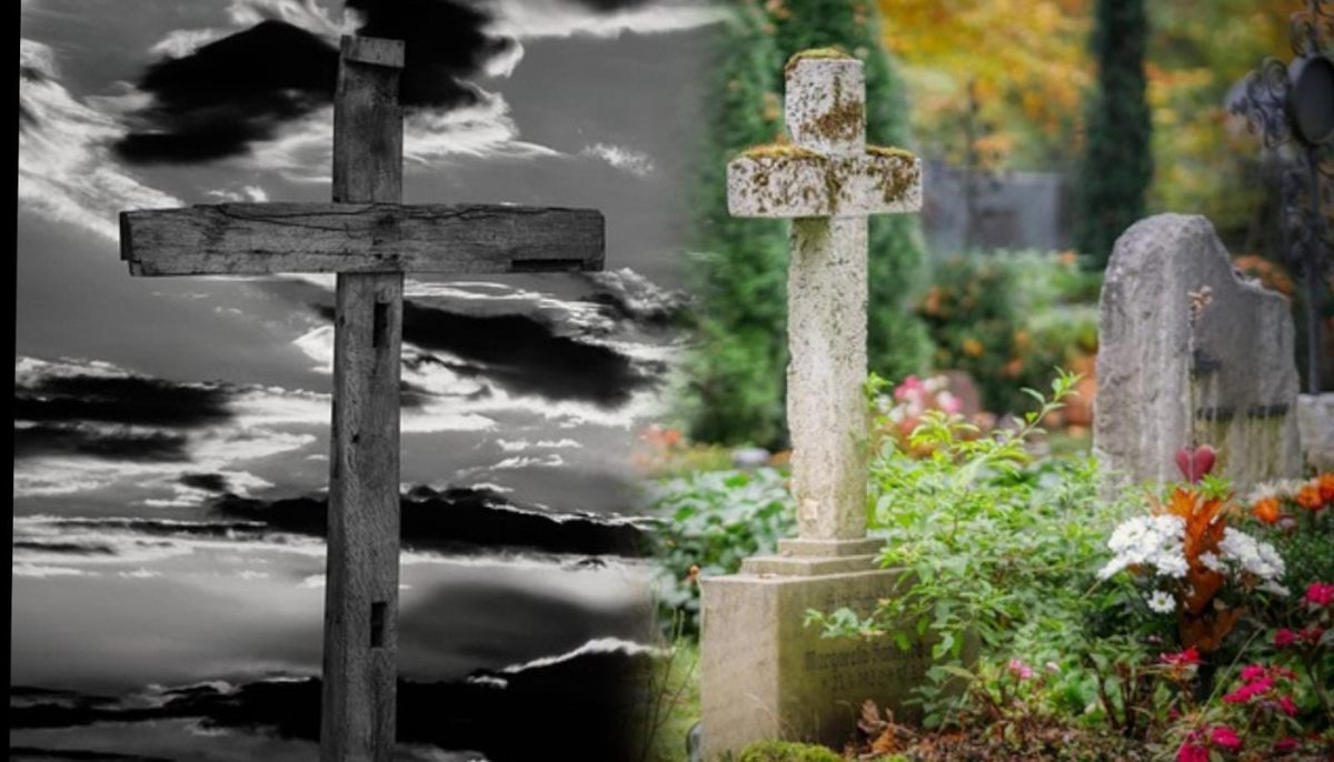 Furt bizar în cimitir! Ce a făcut un bărbat cu crucea soacrei sale!