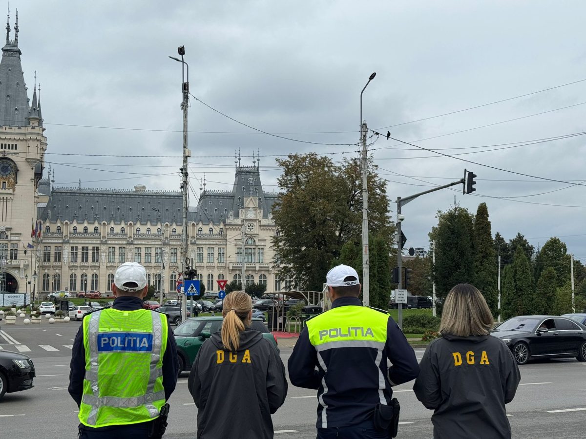 Activitate de promovare a integrității în trafic, organizată la Iași de DGA și Poliția Rutieră
