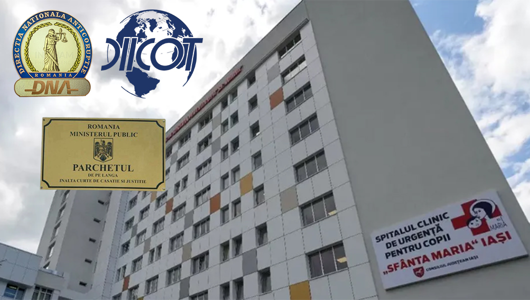 DNA, DIICOT și Parchetul trebuie să se sesizeze de urgență! Angajările ilegale de la Spitalul Sf. Maria din Iași trebuie cercetate imediat de procurori. Mor adulți, mor copii, iar angajații instituțiilor se ocupă de dosare puerile