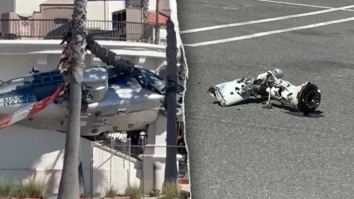 Panică totală! Un elicopter s-a prăbușit printre oameni