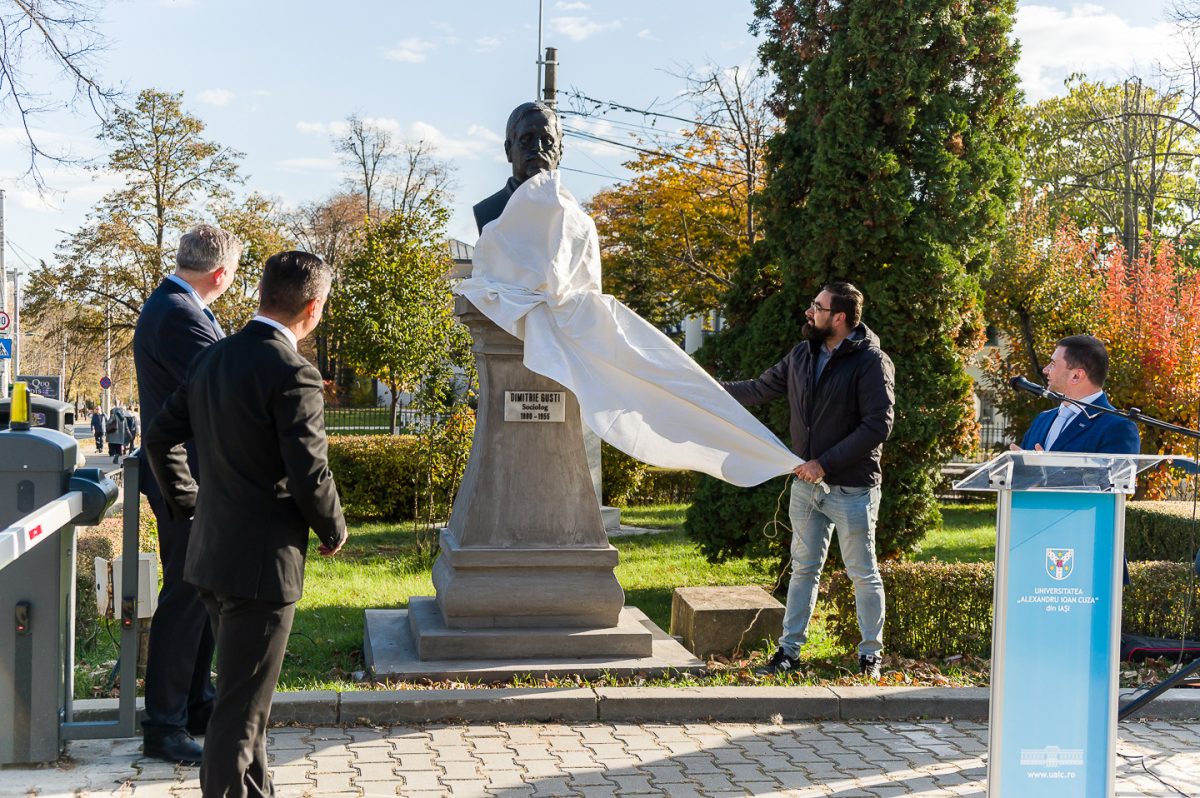 UAIC a organizat conferința „Dimitrie Gusti, profesor la Universitatea din Iași”