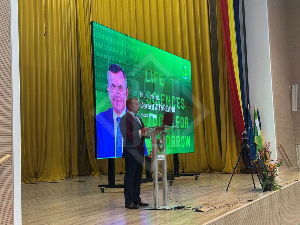 A început Congresul Internațional „Life sciences today for tomorrow”, organizat de USV Iași. Cercetători din 12 țări dezbat noutățile din domeniul științelor vieții