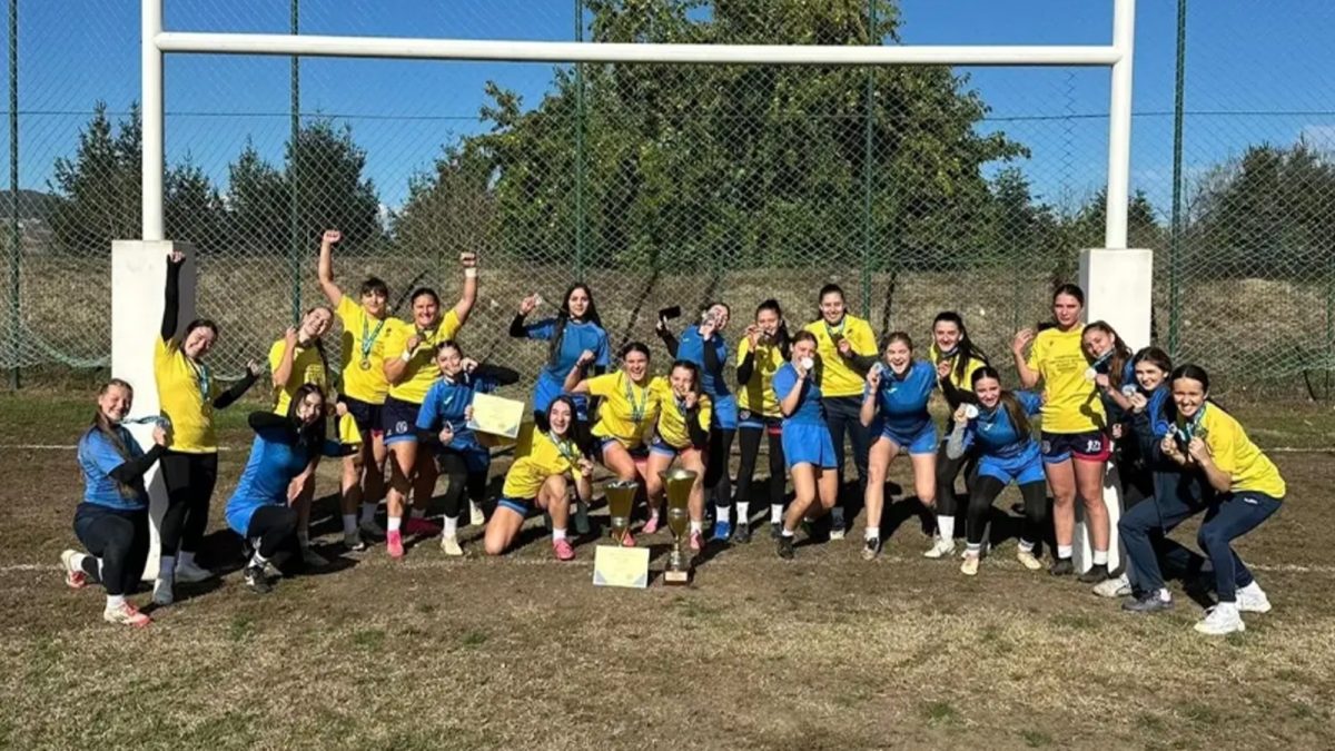 Ce a spus antrenoarea de la CS Politehnica Iași, după ce fetele de la rugby au câștigat titlul pentru al nouălea an la rând: „Când ești sus, încerci să te menții”