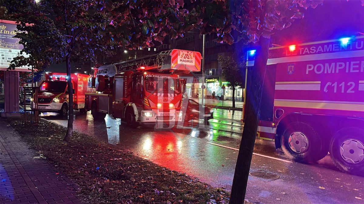 Incendiu la un apartament din municipiul Iași! Pompierii intervin de urgență – UPDATE