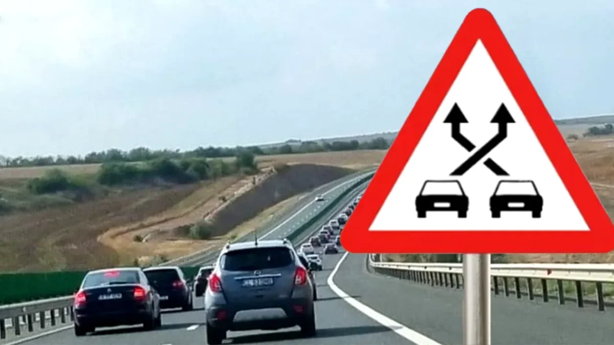 Un nou semn de circulație pentru șoferi! Ce înseamnă indicatorul rutier „împletit” 
