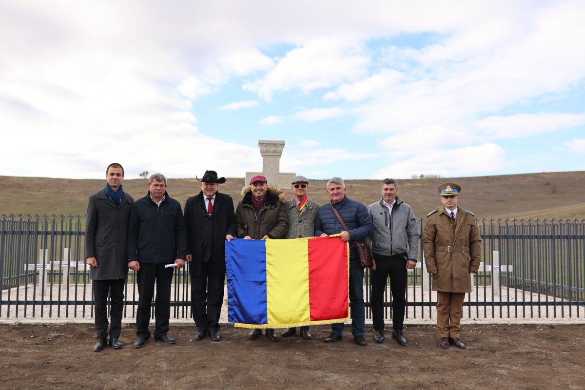 După 85 de ani de uitare, Cimitirul Eroilor Români din Ghiliceni (Basarabia) a fost redeschis! O misiune de suflet susținută de Iași, pentru memoria neamului