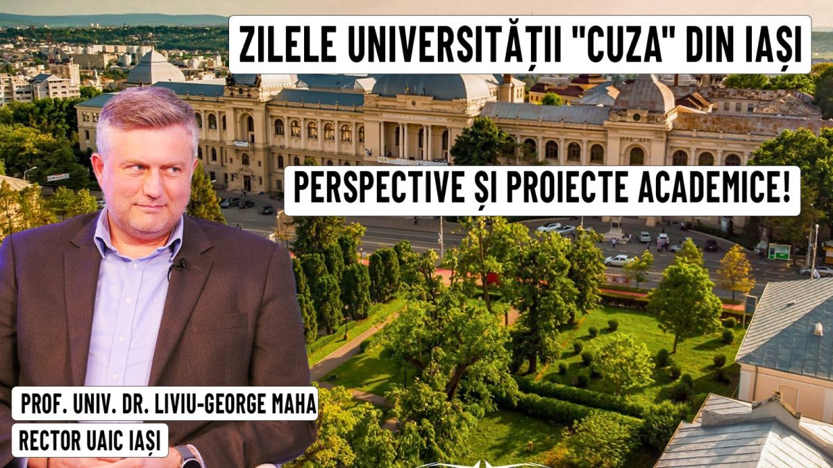 Emisiune-academică BZI LIVE cu invitatul prof. univ. dr. Liviu-George Maha, rectorul Universității „Alexandru Ioan Cuza” din Iași
