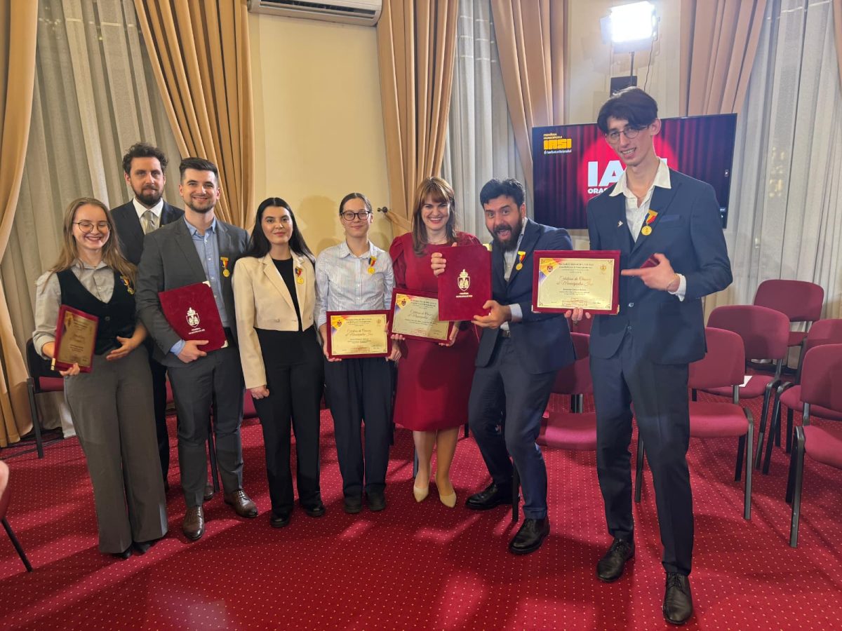 Membrii echipei Mavis, desemnați Cetățeni de Onoare ai Municipiului Iași în cadrul Serii Valorilor 2025