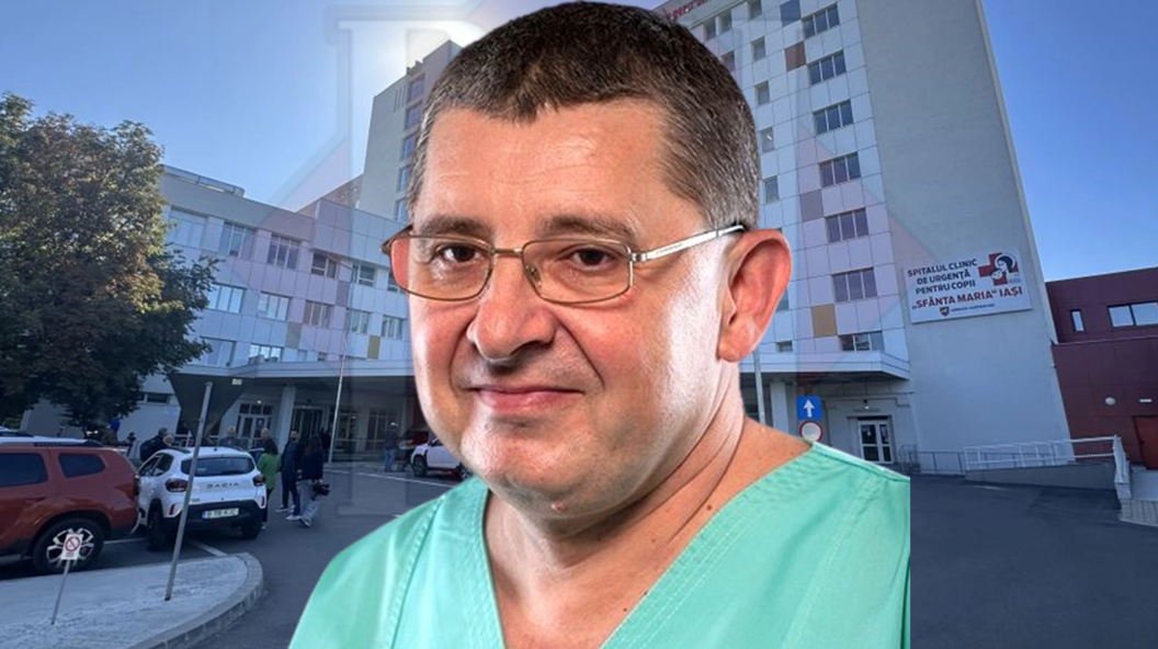 Dr. Valentin Munteanu revine la conducerea secției ATI de la Spitalul de Copii „Sf. Maria” Iași