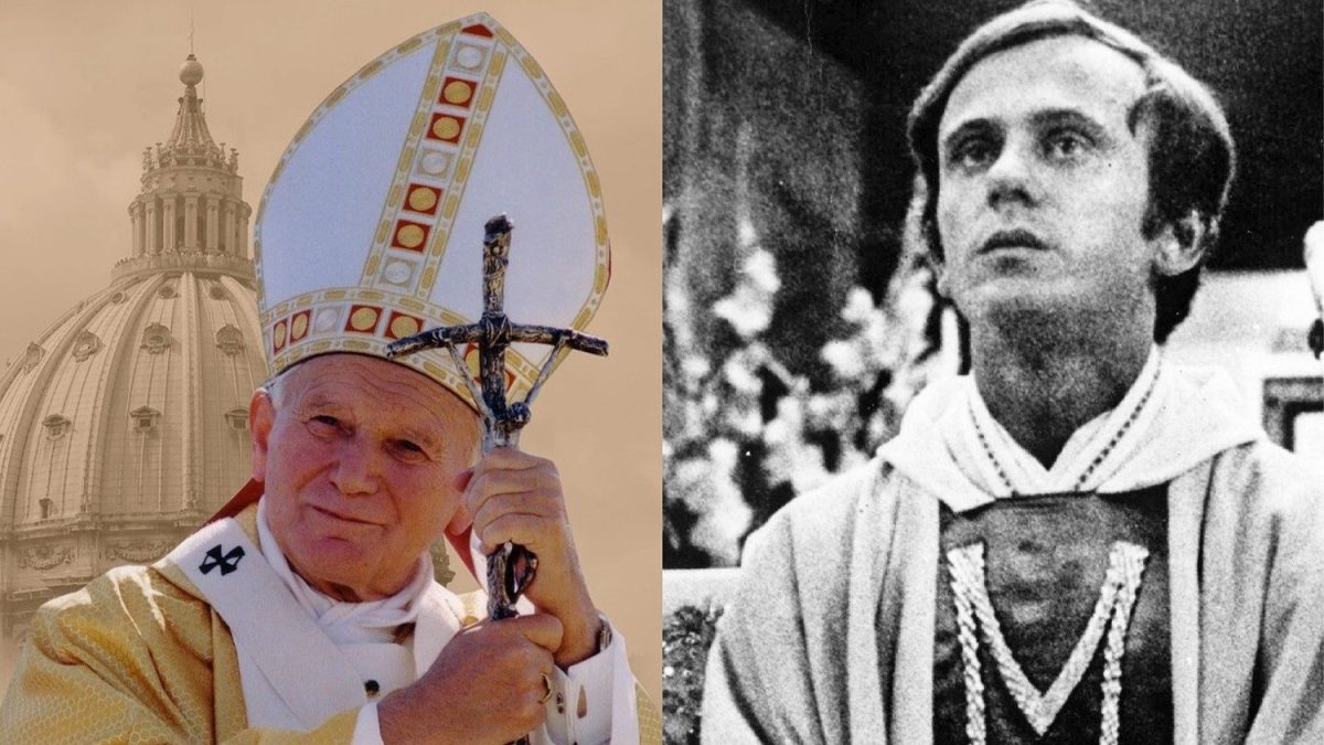 Papa Ioan Paul al II-lea, primul papă neitalian din ultimele secole. Un rol semnificativ în căderea regimului comunist