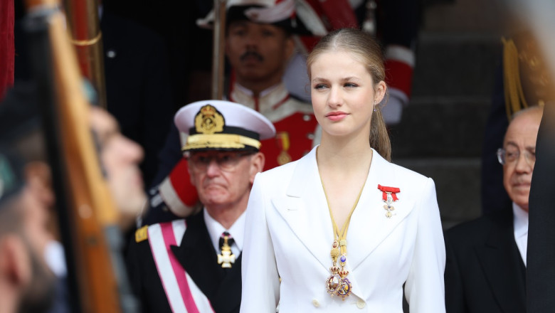 Prințesa Leonor, viitoarea regină a Spaniei. Alteța Sa Regală, Prințesa de Asturia