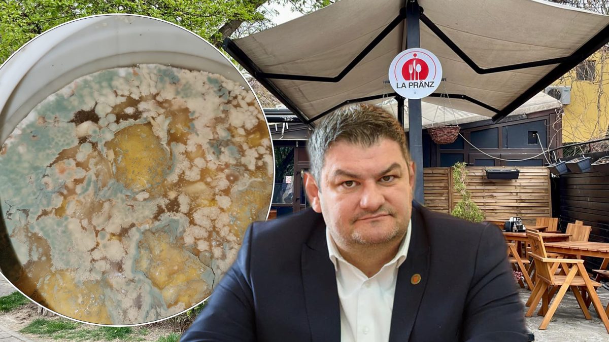 Haos în bucătăria „La Prânz”, restaurantul deținut de prietenul lui Costel Alexe, Adrian Acostoaiei! Mâncarea este ținută în condiții insalubre
