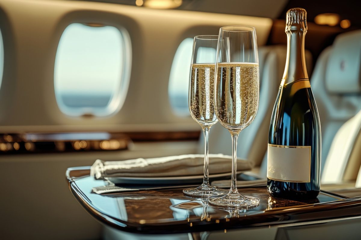 Surpriză uriașă pentru pasagerii de la clasa economică! Vin și bere gratis la bord