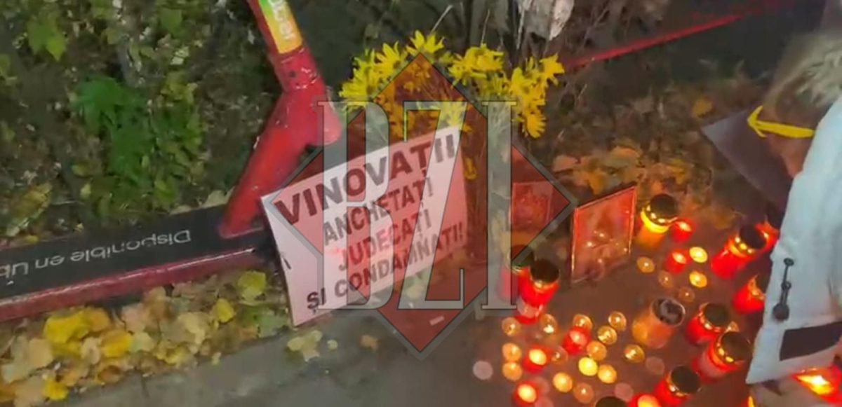 Zeci de ieșeni au aprins lumânări în fața Spitalului „Sf. Maria”, după ce 7 copii au murit după ce s-au infectat cu bacteria Serratia marcescens
