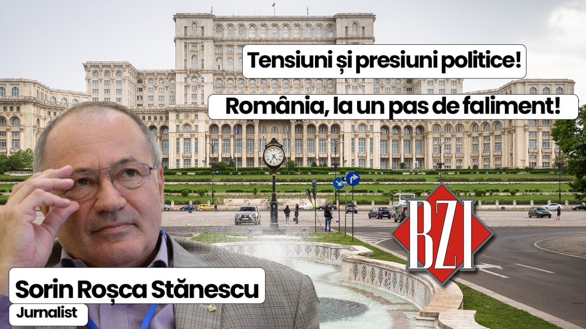 Emisiune-analiză BZI LIVE cu nașul presei din România, senior-jurnalistul Sorin Roșca Stănescu