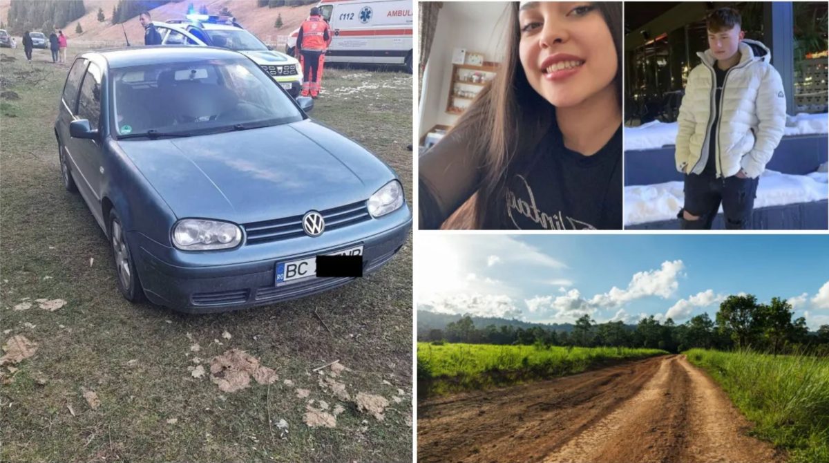 Bianka și Toni, tinerii dați dispăruți de duminică, au fost găsiți morți într-o mașină. Detalii cutremurătoare despre ultimele lor ore de viață