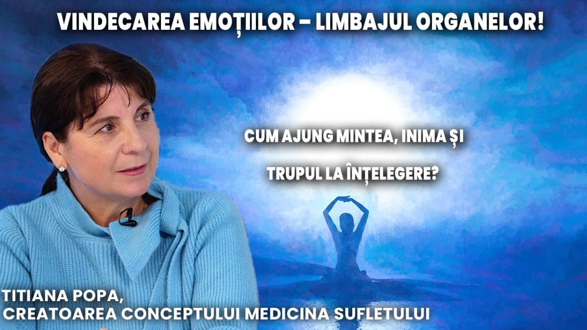 LIVE VIDEO – Cum ajung mintea, inima și trupul la înțelegere? Titiana Popa discută la BZI LIVE despre vindecarea emoțiilor și limbajul organelor