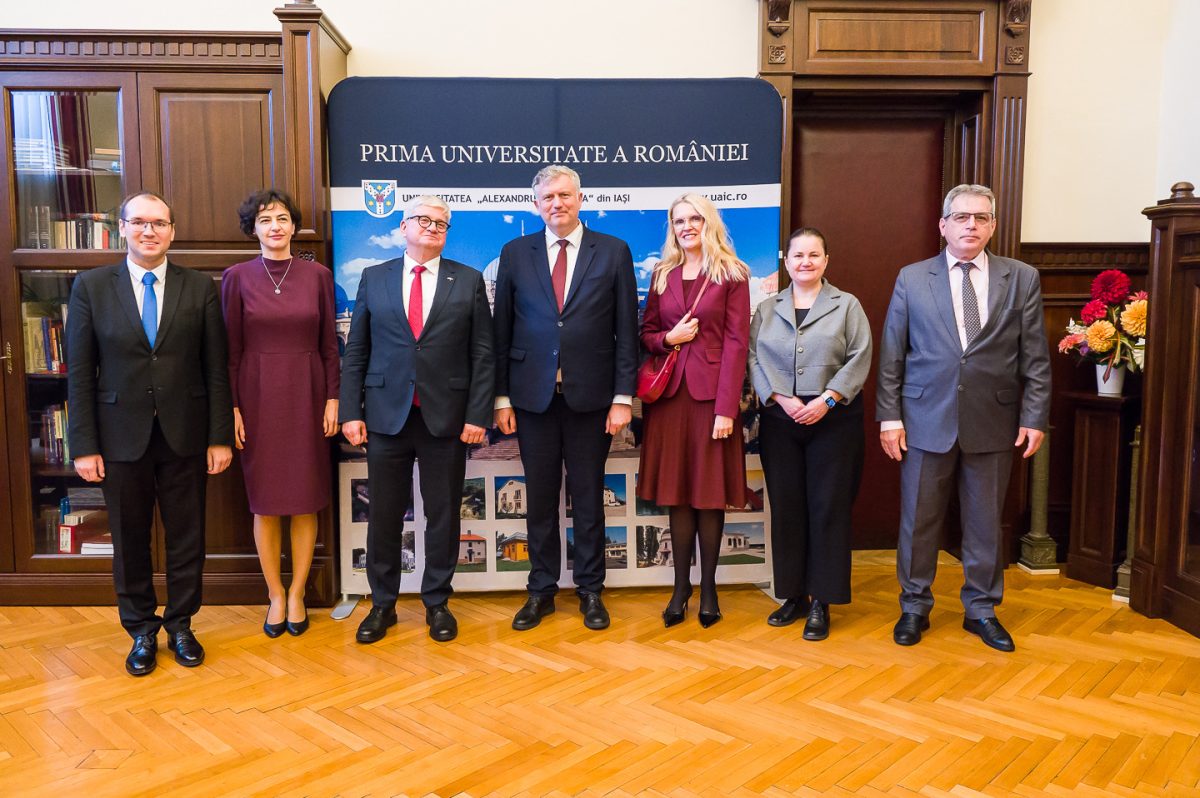 Ambasadorul Poloniei în România a vizitat UAIC