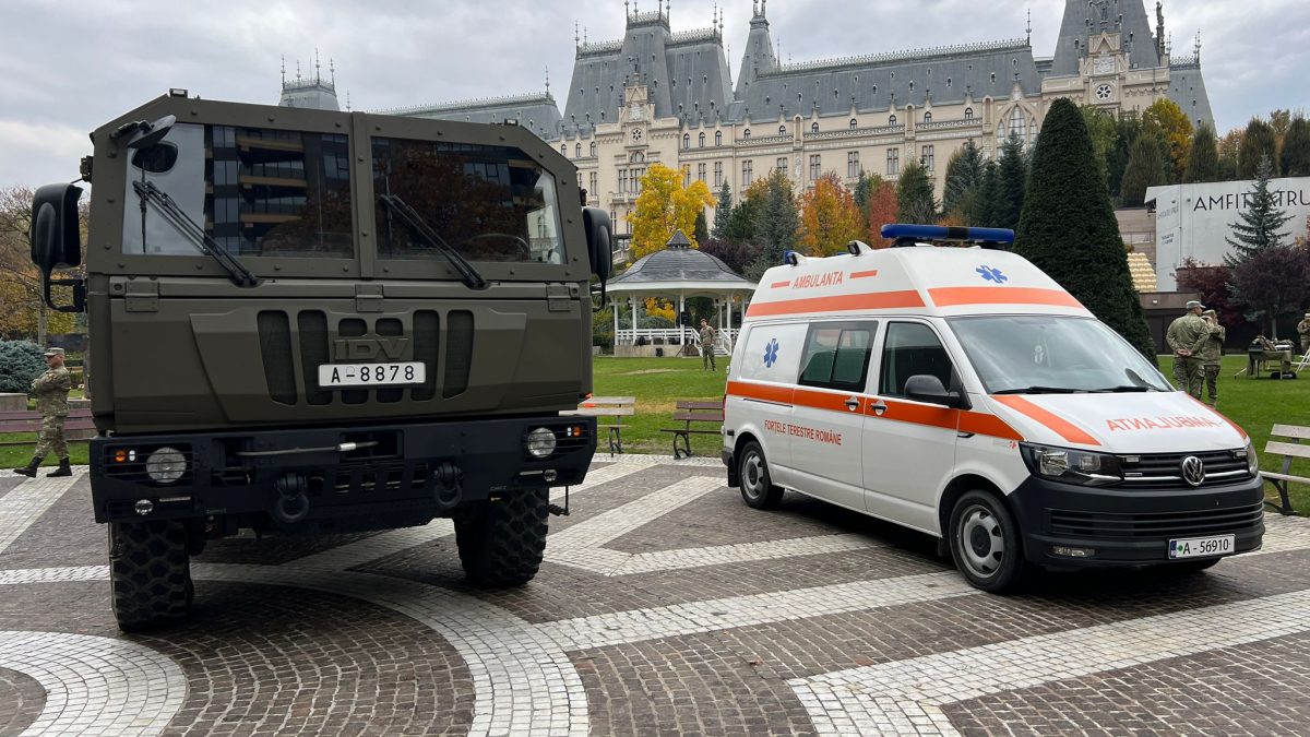 Ziua Armatei Române sărbătorită la Iași! Militarii au pregătit mai multe surprize pentru ieșeni în Grădina Palas Mall