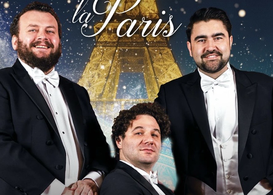 Concert extraordinar susținut de 3 Tenori Ieșeni la Paris