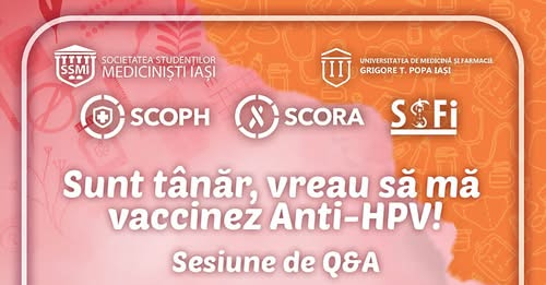 UMF Iași, partener activ în campania națională de informare privind prevenția infecției cu HPV