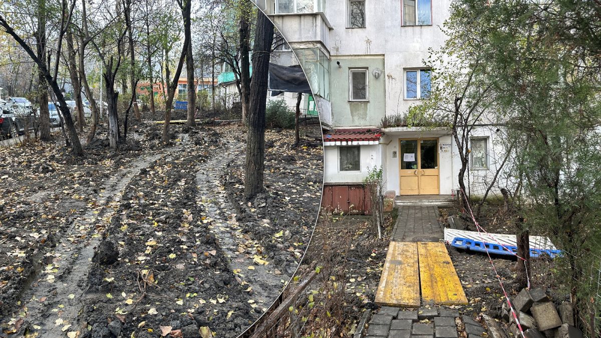 Imagini revoltătoare! Așa arată șantierul companiilor de utilități din Iași. Oamenii s-au săturat de noroi și mizerie