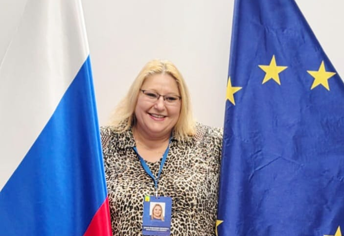 Președintele Partidului S.O.S. România și europarlamentar, Diana Șoșoacă, la întâlnirea BRICS de la Soci, Federația Rusă