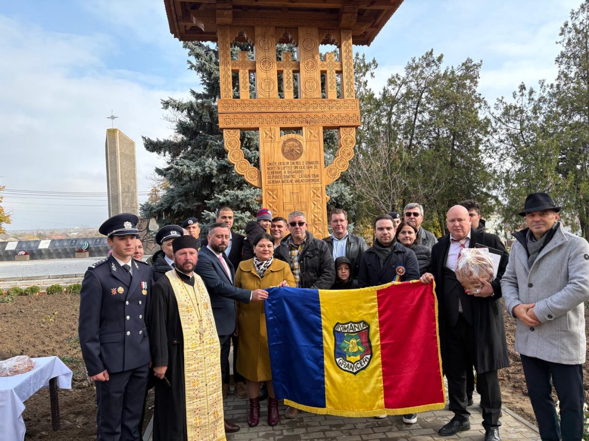 Monumentul eroilor Grăniceri din Slobozia Mare, Raionul Cahul, a fost inaugurat