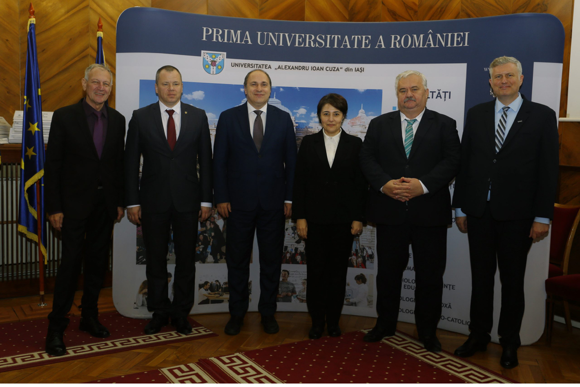 UAIC, demersuri pentru revigorarea Consorțiului Universităților din Republica Moldova – România – Ucraina