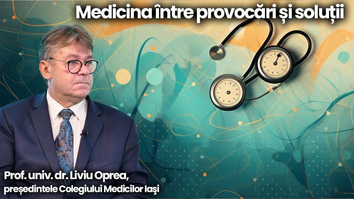 Profesorul dr. Liviu Oprea, președintele Colegiului Medicilor Iași, în direct la BZI LIVE cu discuții despre ce ar trebuie schimbat urgent în sistemul medical românesc