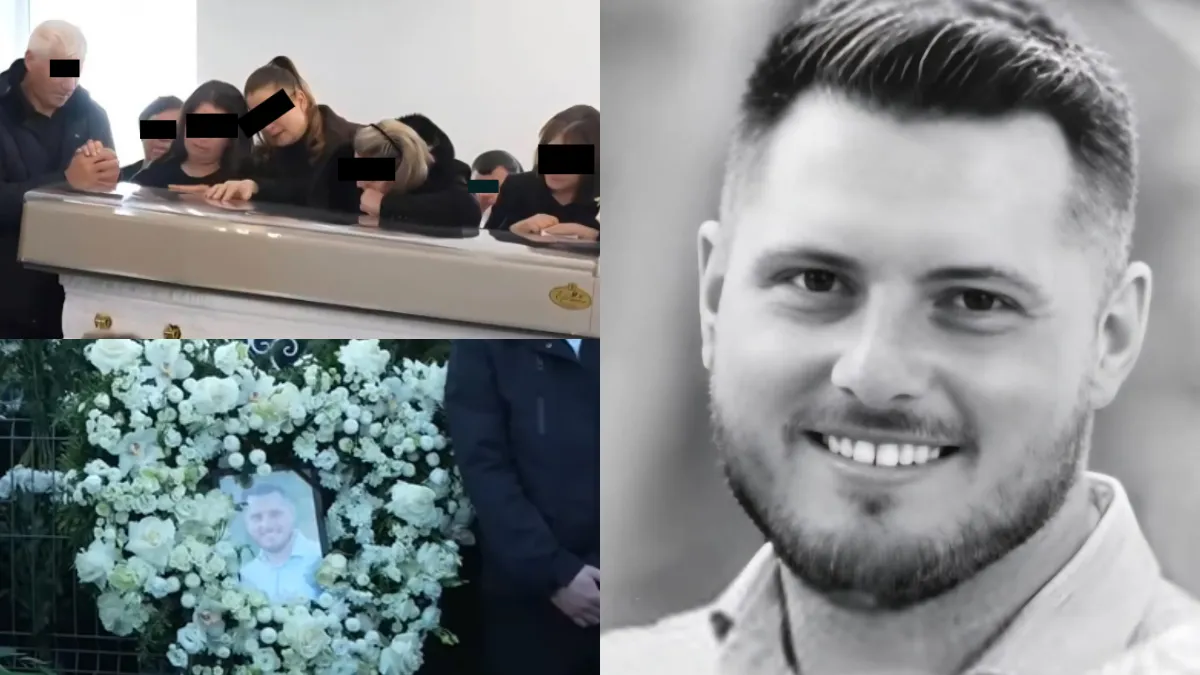 Ultimul drum al consilierului local Silviu Holeiciuc, în lacrimi și durere. „De ce ne-ai părăsit? De ce?”