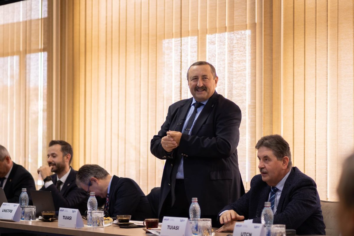 TUIASI a găzduit întâlnirea Alianței Române a Universităților de Știință și Tehnologie